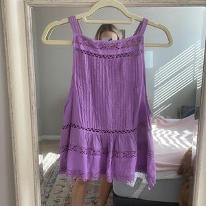 Free People Purple Tank Size Small